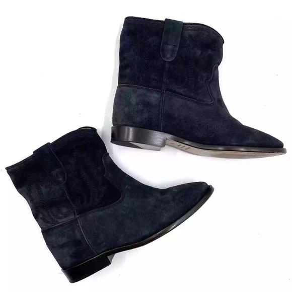 Isabel Marant Crisi Ankle Boot / size 35 / black suede - Picture 2 of 7